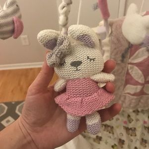 Baby girl crib mobile